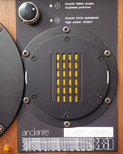 Art et Acoustique Appliquee Andante Master Control Master Control
